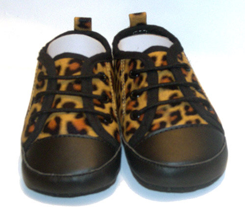 ZAPATO BEBE LEOPARDO NATURAL